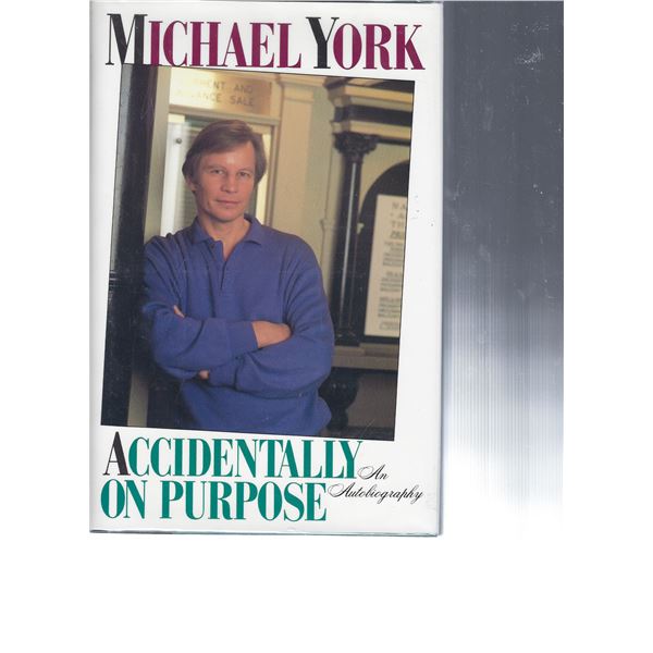 Michael York signed book
