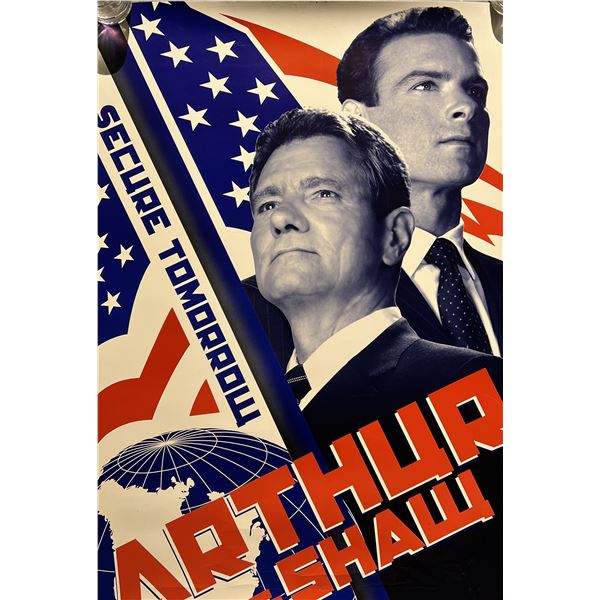 Rare The Manchurian Candidate set prop poster