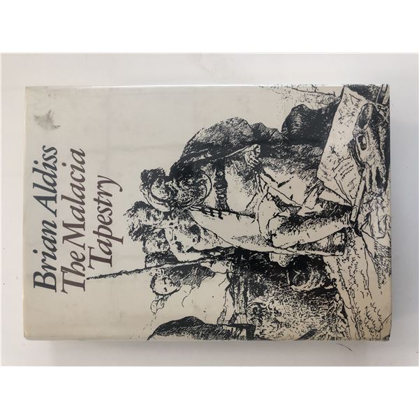 The Malacia Tapestry Brian Aldiss signed book