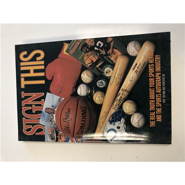 Tom Bunevich signed book