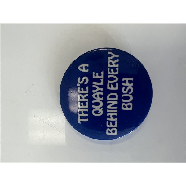 Bush-Quayle presidential campaign pin