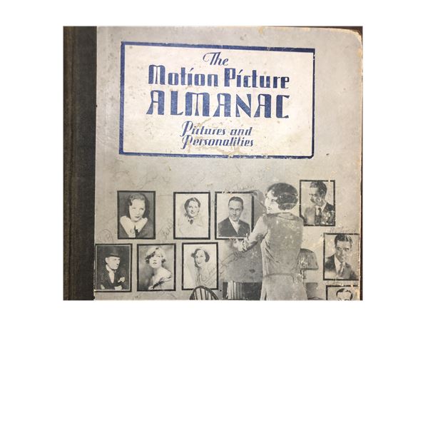 The Motion Picture Almanac vintage hardcover book