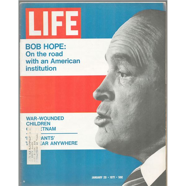 Bob Hope Life Magazine. January 29, 1971
