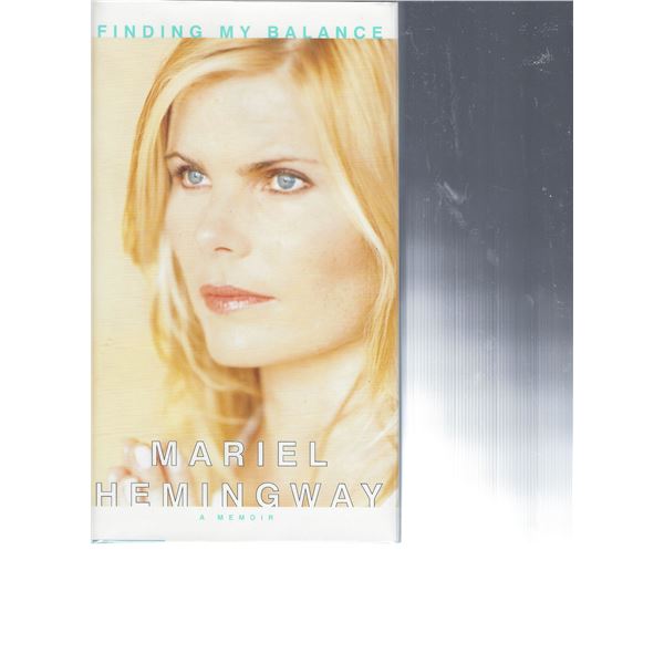 Mariel Hemingway signed book