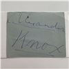 Image 1 : Alexander Knox signature cut