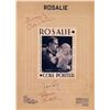 Image 1 : Cole Porter Rosalie signed sheet music