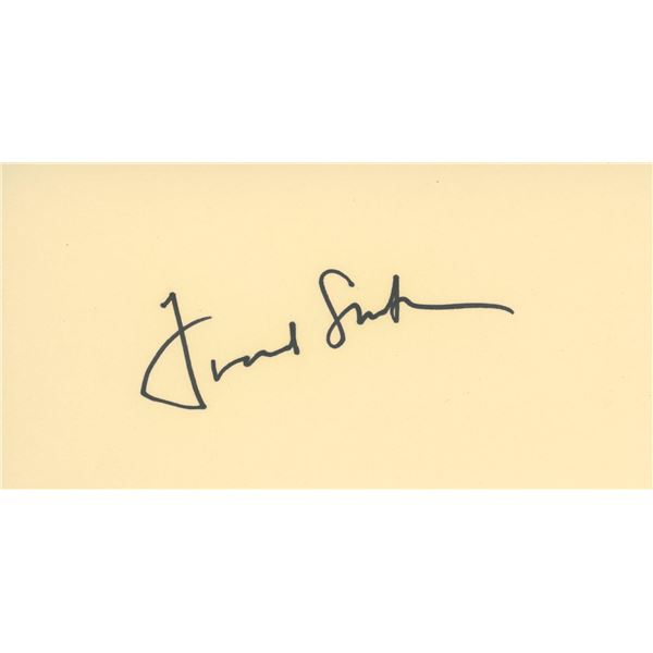 Frank Sinatra signature cut. GFA Authenticated