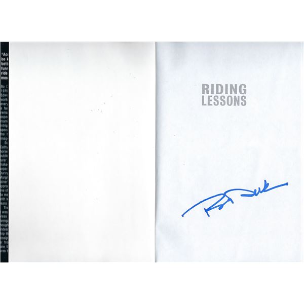 Bo Derek signed book