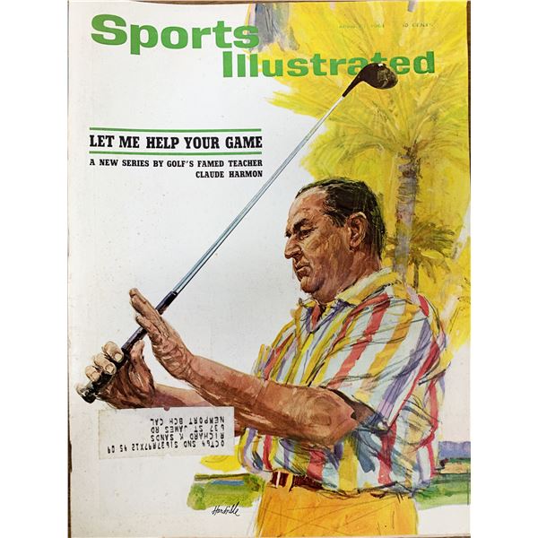 Sports Illustrated Magazine 1964 Claude Harmon Issue