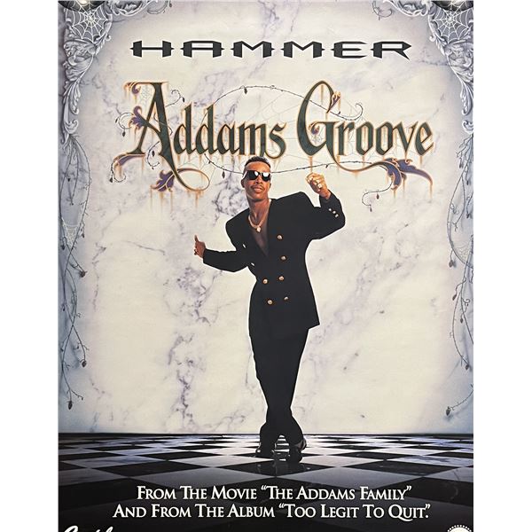 Addams Family Groove original music poster