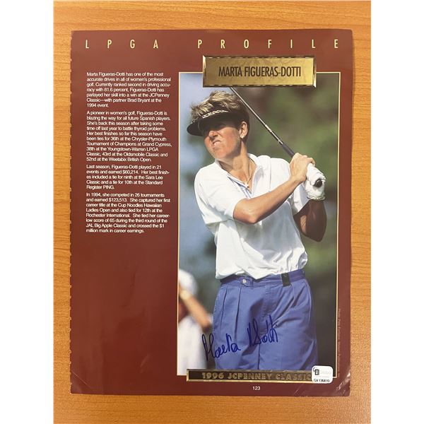 Marta Figueras-Dotti signed LGPA profile