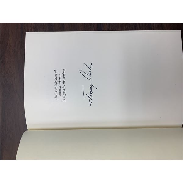Keeping Faith signed by President Jimmy Carter