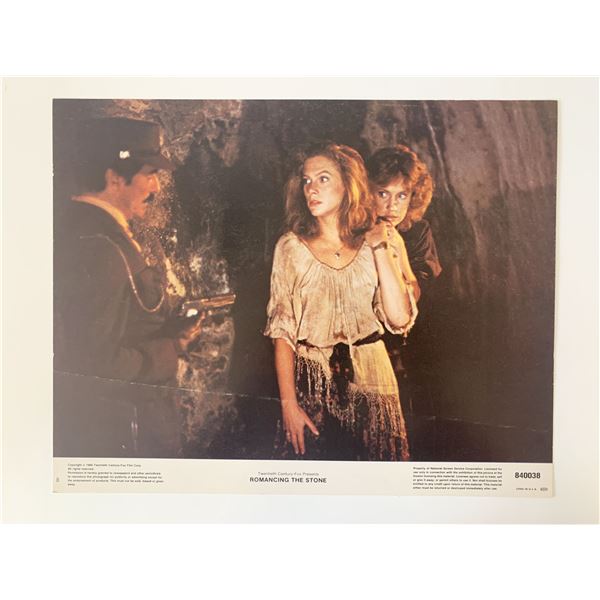 Romancing the Stone original 1984 vintage lobby card