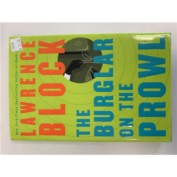 The Burglar on the Prowl Lawrence Block signed first edition book