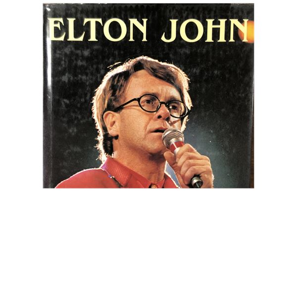 Elton John hardcover book