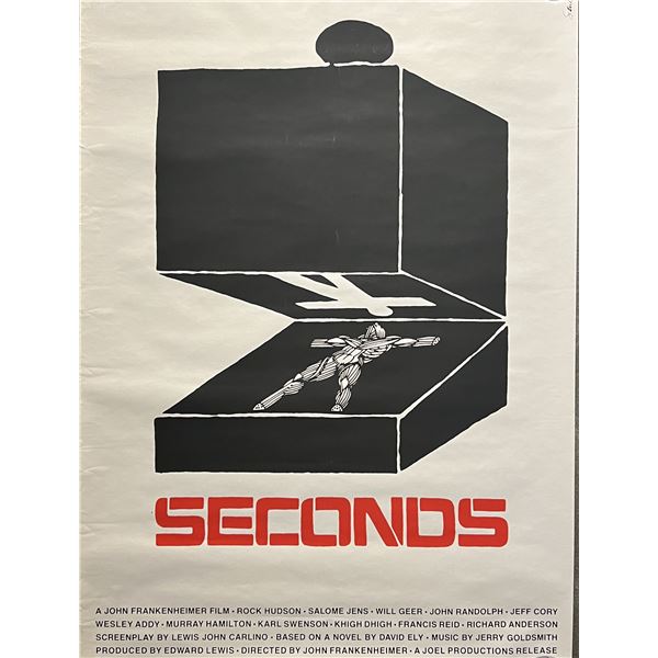 Seconds original movie poster