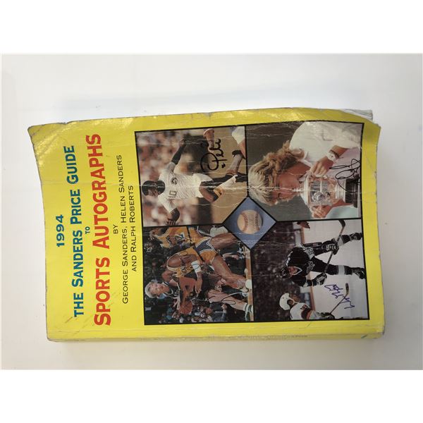 1994 Sanders guide to price autographs signed book