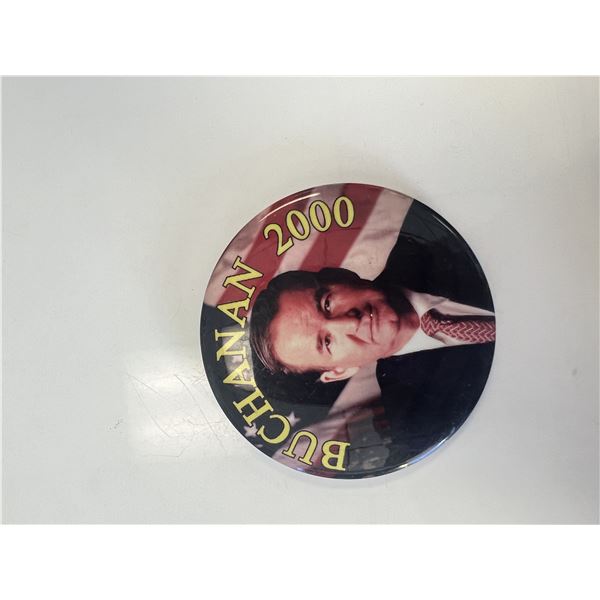Pat Buchanan 2000 presidential campaign pin