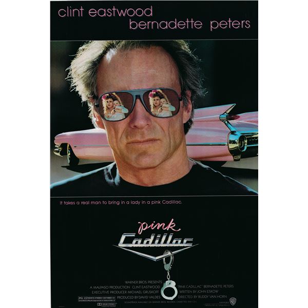 Pink Cadillac 1989 original vintage movie poster
