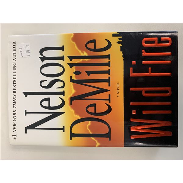 Wild Fire Nelson DeMille signed first edition book