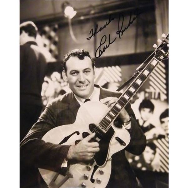Carl Perkins signed promo photo