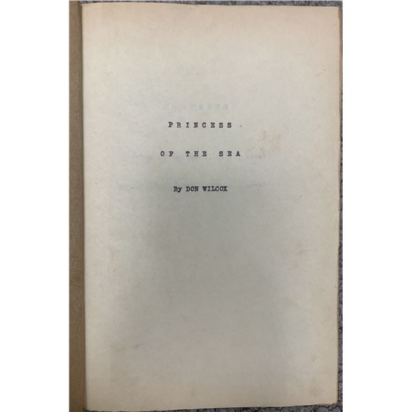 Princess Of The Sea vintage hardback