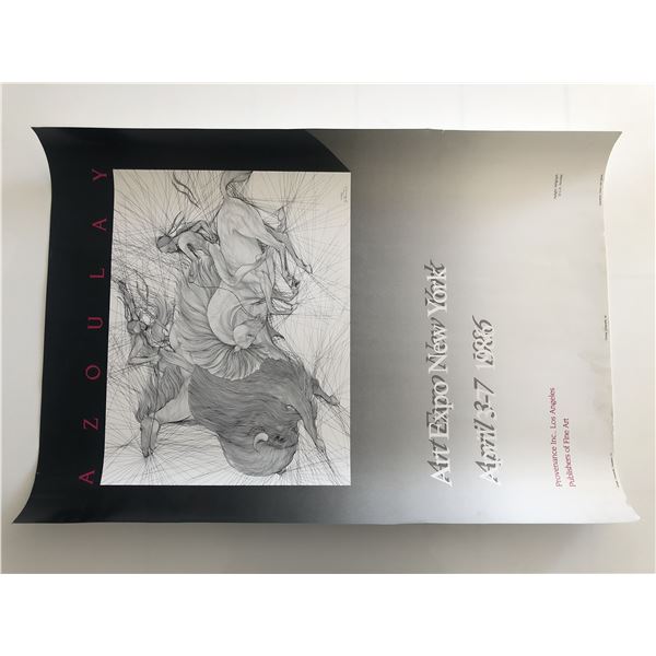 Azoulay Art Expo New York 1986 Poster