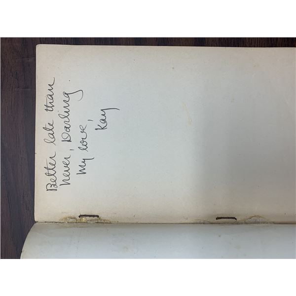 Yale Plays signed book