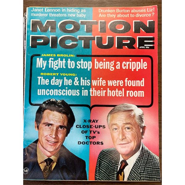 Motion Picture Magazine - James Brolin and Robert Young