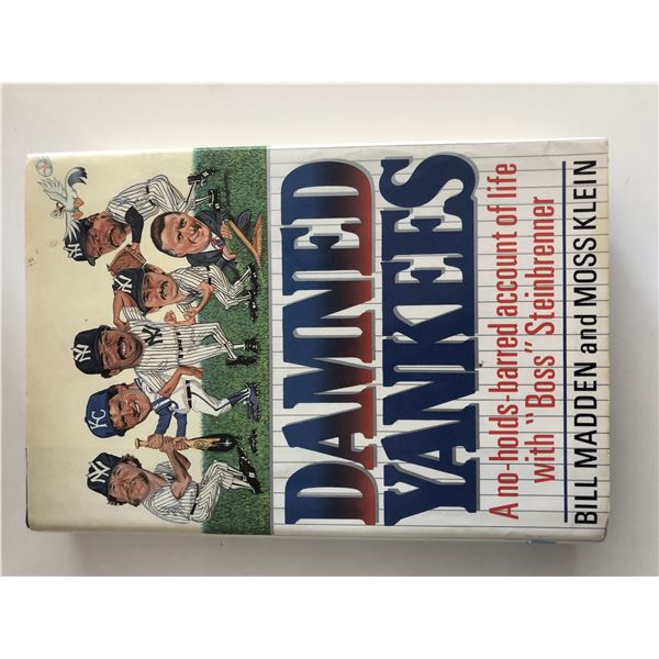 Damned Yankees Bill Madden signed book