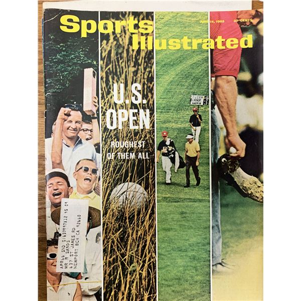 Sports Illustrated Magazine 1965  U.S. Open Issue