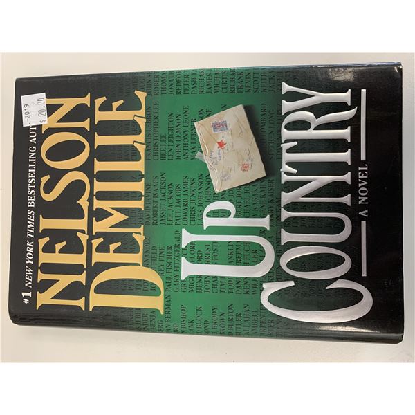 Up Country Nelson DeMille signed first edition book