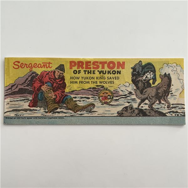 Sergeant Preston of the Yukon 1956 promotional comic book
