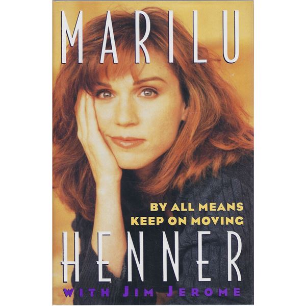 Marilu Henner signed book