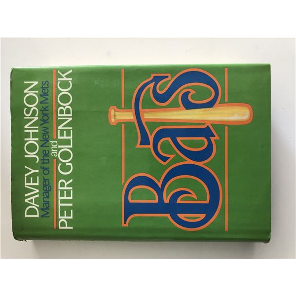 Bats Davey Johnson signed book