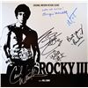 Image 1 : Rocky III signed soundtrack album