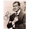 Image 1 : james Bond Roger Moore signed movie still photo