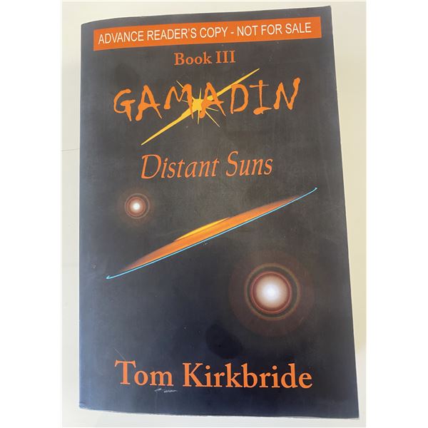 Gamadin Distant Suns signed book