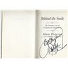 Image 1 : Behind the Smile: My Journey Out of Postpartum Depression Marie Osmond signed book