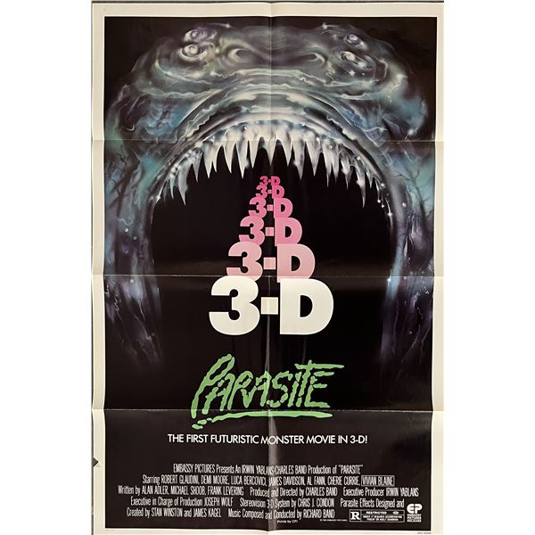 Parasite original 1982 movie poster