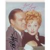 Image 1 : Bob Hope and Lucille Ball signed photo. GFA Authenticated