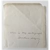 Image 1 : French artist Constant Mayer signed note