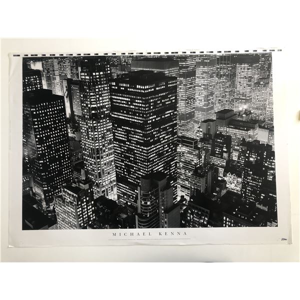 Michael Kenna New York Skyline Poster