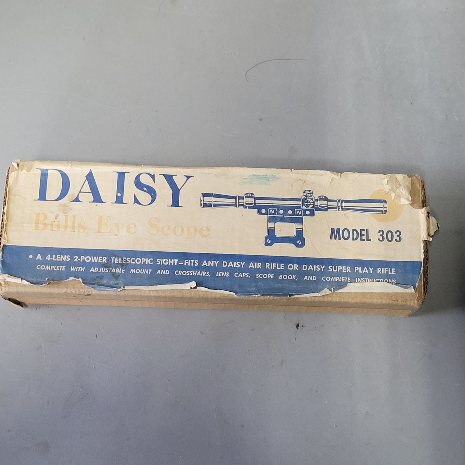Daisy Rifle Scope Vintage Daisy 303 Bulls Eye Scope for Daisy Air Rifles