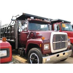 1989 FORD LT9000 T/A DUMP