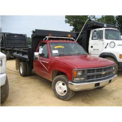 1994 CHEVORLET 3500 S/A DUMP