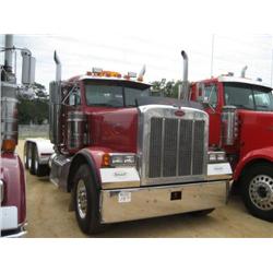 2003 PETERBILT 379 EXTENDED HOOD TRI-AXLE TRUCK TRACTOR