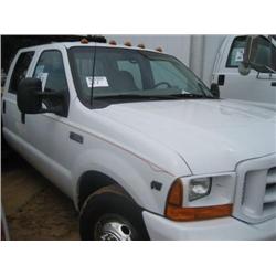 2001 FORD F350 SUPER DUTY S/A FLATBED