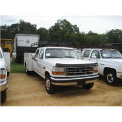 1995 FORD F350 CREW CAB MECHANICS TRUCK