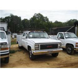 1989 GMC 3500 CREW CAB MECHANICS TRUCK